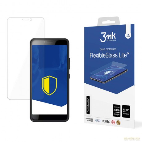 MyPhone Fun 9 - 3mk FlexibleGlass Lite szkło hybrydowe
