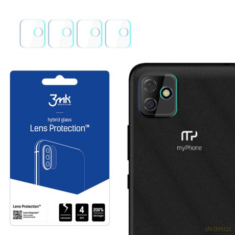 MyPhone Fun 9 - 3mk Lens Protection szkło hybrydowe