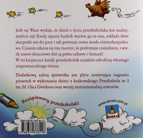Piosenki dla przedszkolaka 5: Mój świat - Danuta Zawadzka [KSIĄŻKA]+[CD] 