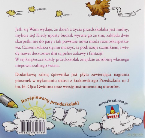 Piosenki dla przedszkolaka 5: Mój świat - Danuta Zawadzka [KSIĄŻKA]+[CD] 