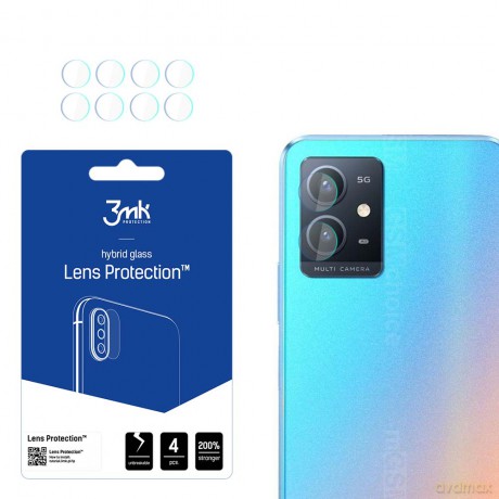 Vivo Y30 5G - 3mk Lens Protection szkło hybrydowe