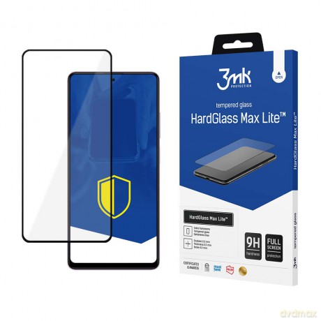 Xiaomi Redmi Note 12 Pro - 3mk HardGlass Max Lite szkło hartowane