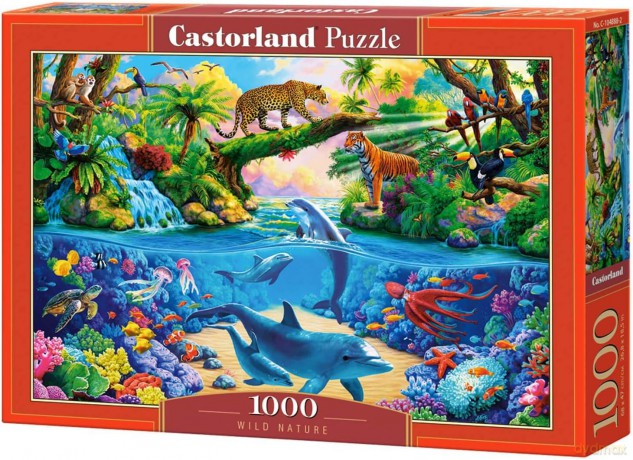 CASTORLAND 1000 el. Dzika natura C-104888 [PUZZLE]