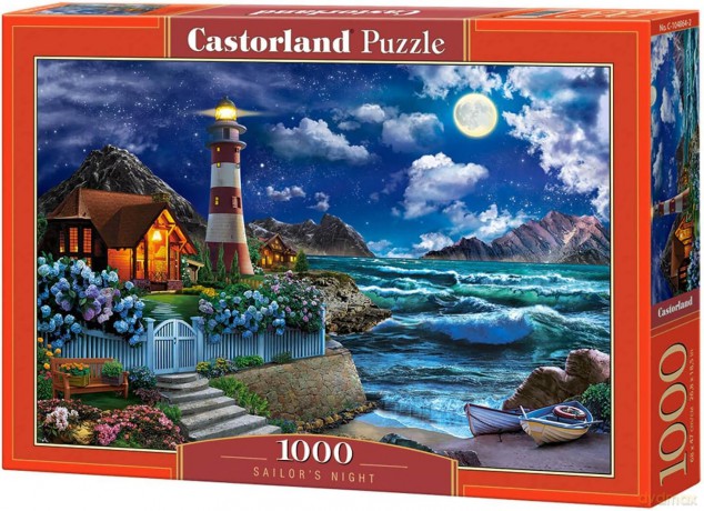 CASTORLAND 1000 el. Noc żeglarzy C-104864 [PUZZLE]
