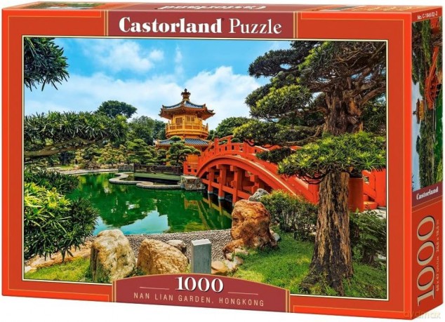 CASTORLAND 1000 el. Ogród Nan Lian Hongkong C-104932 [PUZZLE]
