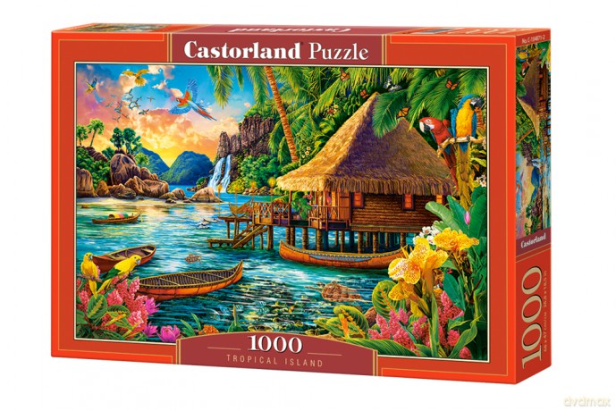 CASTORLAND 1000 el. Tropikalna wyspa C-104871 [PUZZLE]