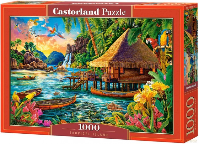 CASTORLAND 1000 el. Tropikalna wyspa C-104871 [PUZZLE]