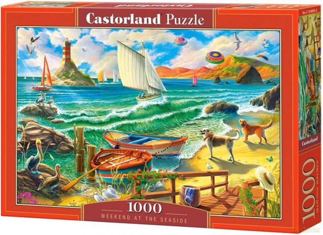 CASTORLAND 1000 el. Weekend nad morzem C-104895 [PUZZLE]