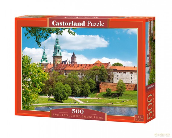 CASTORLAND 500 el. Zamek Wawel w Krakowie Polska B-53797 [PUZZLE]