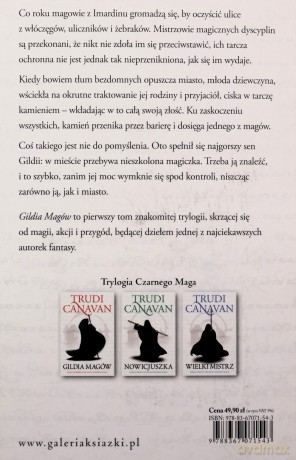 Gildia magów. Trylogia Czarnego Maga (Tom 1) - Trudi Canavan [KSIĄŻKA]