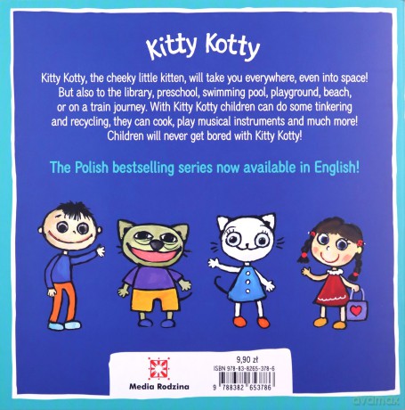 Kitty Kotty in Space. Kicia Kocia - Anita Głowińska [KSIĄŻKA]