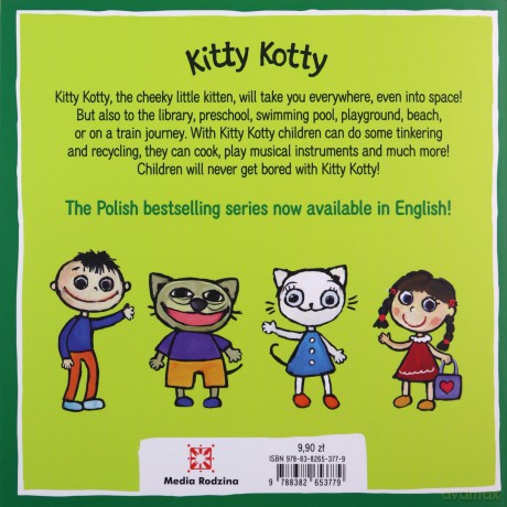 Kitty Kotty in the Playground. Kicia Kocia - Anita Głowińska [KSIĄŻKA]