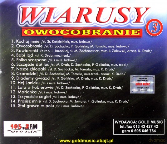 Wiarusy: Owocobranie [CD]