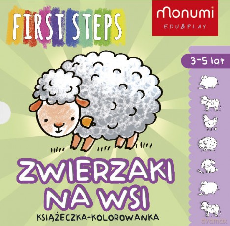 Książeczki harmonijki Zwierzaki na wsi