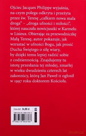 Mała droga ufności Teresy z Lisieux - Jacques Philippe [KSIĄŻKA]