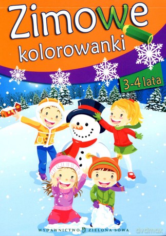 Zimowe kolorowanki [KSIĄŻKA]