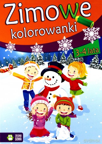 Zimowe kolorowanki [KSIĄŻKA]