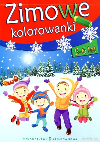 Zimowe kolorowanki 5-6 [KSIĄŻKA]