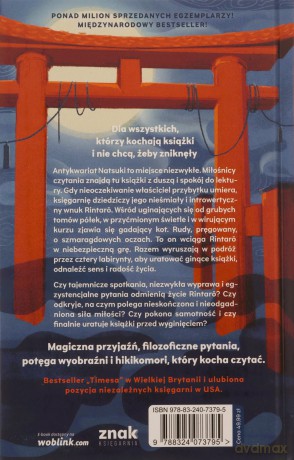 O kocie, który ratował książki - Sosuke Natsukawa [KSIĄŻKA]