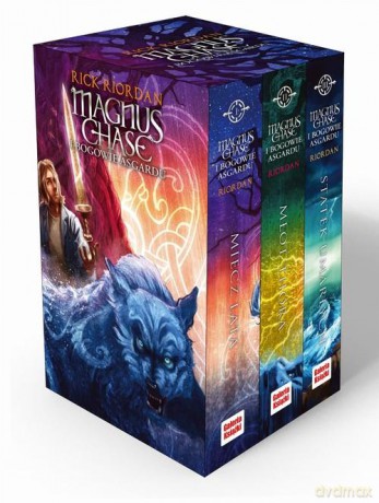 Pakiet Magnus Chase i bogowie Asgardu. Magnus Chase i bogowie Asgardu (Tomy 1-3) - Rick Riordan [KSIĄŻKA]