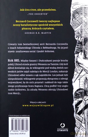 Pieśń miecza. Wojny wikingów (Tom 4) - Bernard Cornwell [KSIĄŻKA]