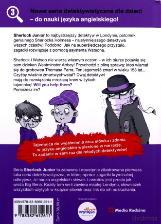 Sherlock Junior i grób w Westminster Abbey. Sherlock Junior 3 - THiLO THiLO [KSIĄŻKA]