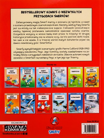 Smerf Czarnoksiężnik. Smerfy Komiks (Tom 7) - Peyo [KOMIKS]