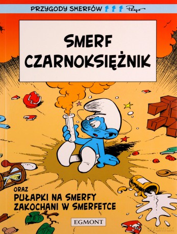 Smerf Czarnoksiężnik. Smerfy Komiks (Tom 7) - Peyo [KOMIKS]