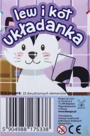 Układanka Lew i Kot [GRA]