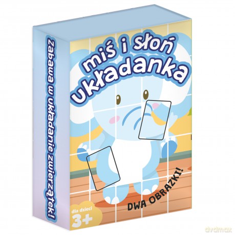 Układanka Słoń i Miś [GRA]