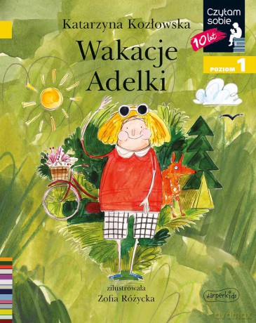 Wakacje Adelki. Czytam sobie. Poziom 1 - Katarzyna Kozłowska [KSIĄŻKA]