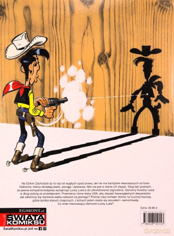 Wyjęci spod prawa. Lucky Luke - Morris [KOMIKS]