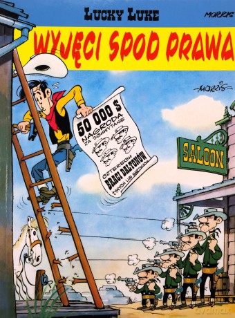 Wyjęci spod prawa. Lucky Luke - Morris [KOMIKS]