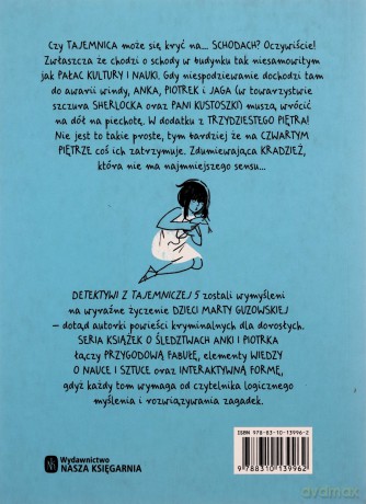 Zagadka czwartego piętra. Detektywi z Tajemniczej 5 (Tom 7) - Marta Guzowska [KSIĄŻKA]