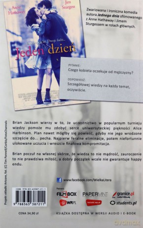 Dobry Początek - David Nicholls [KSIĄŻKA]