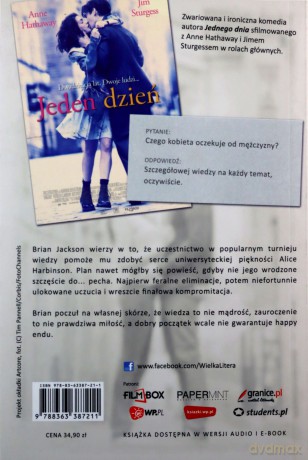 Dobry Początek - David Nicholls [KSIĄŻKA]
