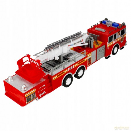 Auto strażackie baterie i oświetlenie 68x20x14 500231