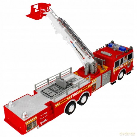 Auto strażackie baterie i oświetlenie 68x20x14 500231