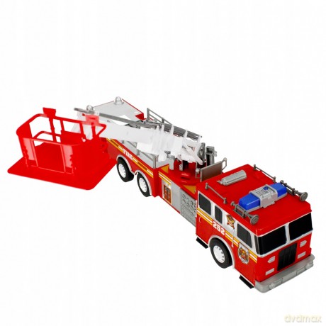 Auto strażackie baterie i oświetlenie 68x20x14 500231
