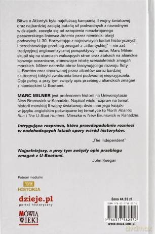 Bitwa o Atlantyk - Marc Milner [KSIĄŻKA]