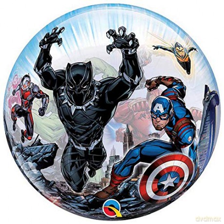 Balon foliowy 22 QL Bubble Poj. Marvel's Avengers