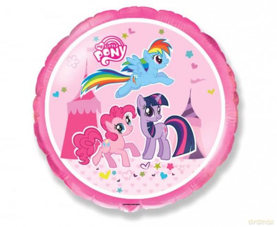 Balon foliowy FX My Little Pony okrągły 18