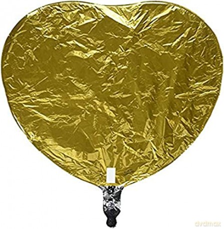 Balon foliowy Serce złote 18