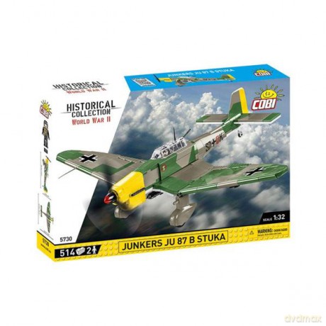 COBI 5730 Historical Collection WWII Samolot Junkers JU-87B STUKA 514 klocków [KLOCKI]