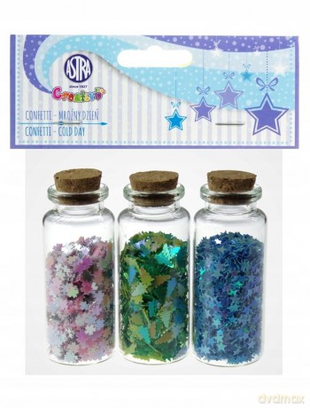 Confetti 3x10g buteleczki szklane - Mroźny dzień 335121007