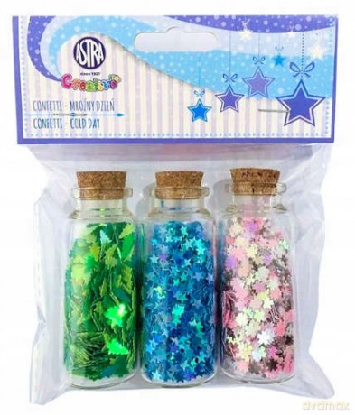 Confetti 3x10g buteleczki szklane - Mroźny dzień 335121007