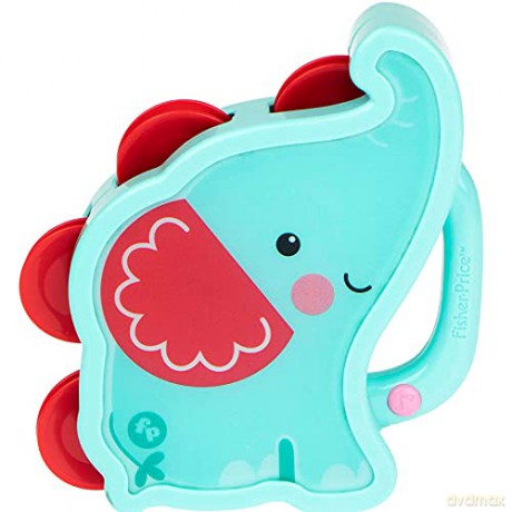 Fisher Price 380026 Moje pierwsze tamburyno Słonik