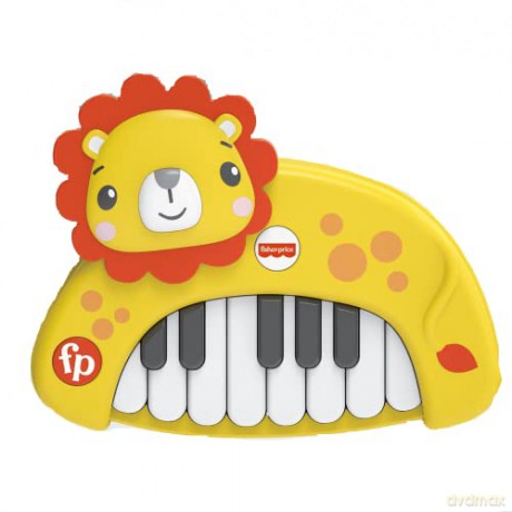 Fisher Price 38020 Pianinko 13 klawiszy Lew
