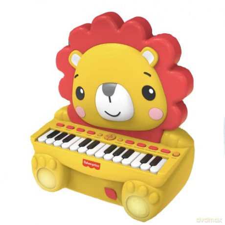 Fisher Price 38023 Pianinko 24 klawisze Lew
