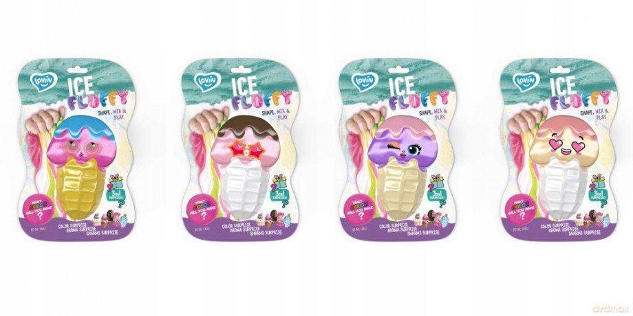 Glutek slime Lovin Lody rożek 110 ml 80125 UA